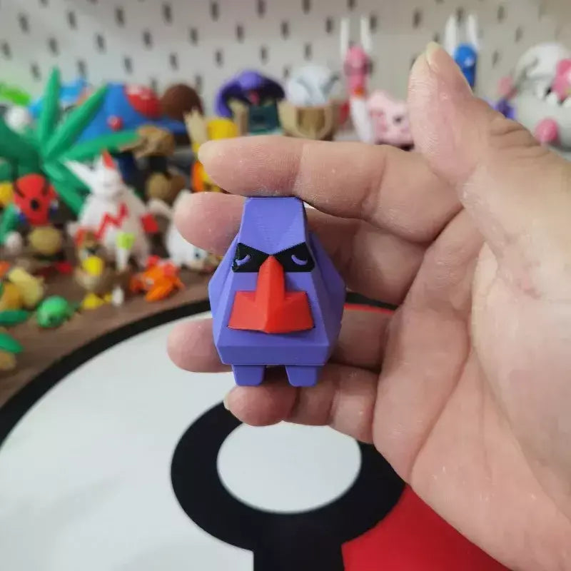 Anime pokemon nosepass probopass figura proporção mundo 1:20 diy impressão 3d personagem kawaii decoração de mesa modelo brinquedo presente