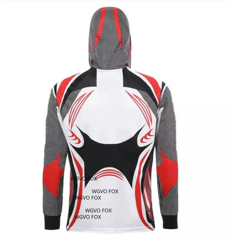 2025 sublimação meio zíper fino ajuste hoodie personalizado venda quente impressão camisa de pesca à prova ultravioleta torneio camisa de pesca