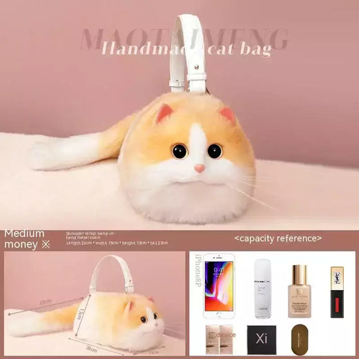 Bolsa crossbody para celular para mulheres, Fanny Pack, maré feminina, lazer, grande capacidade, sentido sênior, corrente de nicho, bolsa de gato, novo, verão