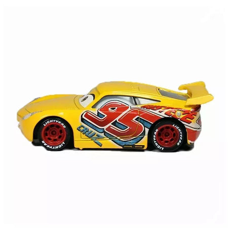 Pixar disney carros 3 2 mater relâmpago mcqueen brinquedos modelo coleção veículos fundidos liga dinoco racer carro para crianças presentes