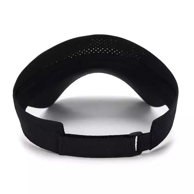 Verão Respirável Air Sun Chapéus Homens Mulheres Viseira Ajustável Proteção UV Top Vazio Solid Sports Tennis Running Sunscreen Cap Hat