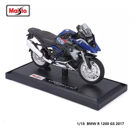 Maisto 1:18 bmw 1250gs r ninet scrambler tanque de combustível liga modelo da motocicleta genuíno estático diecast modelo colecionável presente brinquedo
