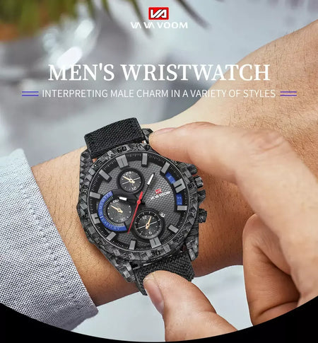 2023 nova marca famosa de luxo negócios esportes moda criativa couro quartzo calendário 3atm à prova dwaterproof água série piloto relógios masculinos