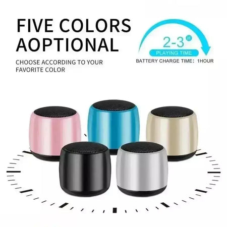 Bluetooth m1 alto-falante portátil música estéreo surround mini usb ao ar livre subwoofer alto-falante reprodutor de áudio alto-falante microfone