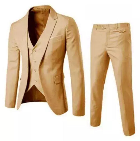 Ternos formais masculinos completos, conjuntos elegantes de blazers, roupas de casamento, calças, jaquetas, fantasias de luxo, negócios de casamento, 2 peças