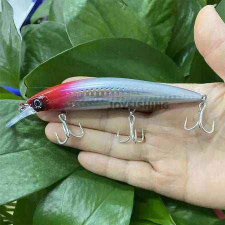 110mm 38g 90mm 31g afundando isca de pesca pesado minnow fundição pesca corrico robalo truta isca pesca isca dura 9152