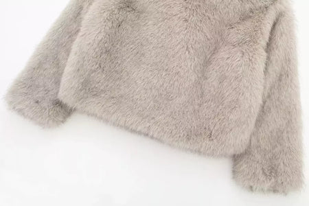 TRAF-Jaqueta feminina de tecido de lantejoulas de metal, casaco solto, gola alta, manga comprida, outerwear feminino chique, outono, inverno, 2023