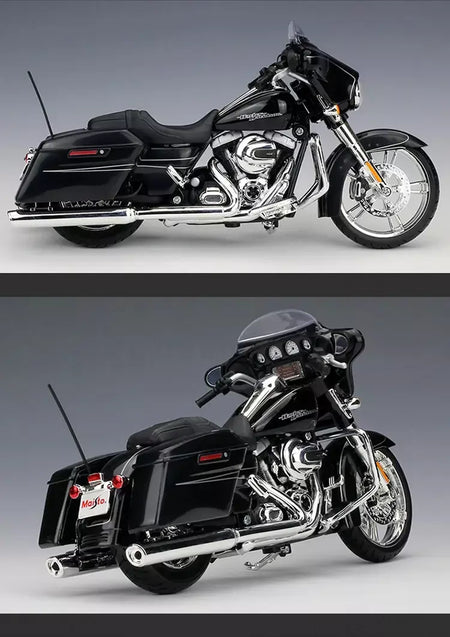Maisto 1:12 Harley-Davidson 2015 Street Glide Liga Especial Modelo de Motocicleta Diecast Modelo de Motocicleta Clássica Presentes Colecionáveis
