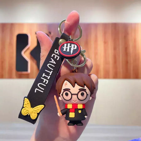 Harried potter chaveiros hermione ron voldemort boneca chaveiro filme periféricos bonito chaves do carro chaveiro brinquedos para casais crianças