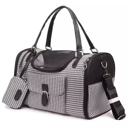 Portátil ao ar livre pet gato cão portador saco com bolsa de couro viagem pequeno cão chihuahua teddy saco de transporte bolsa