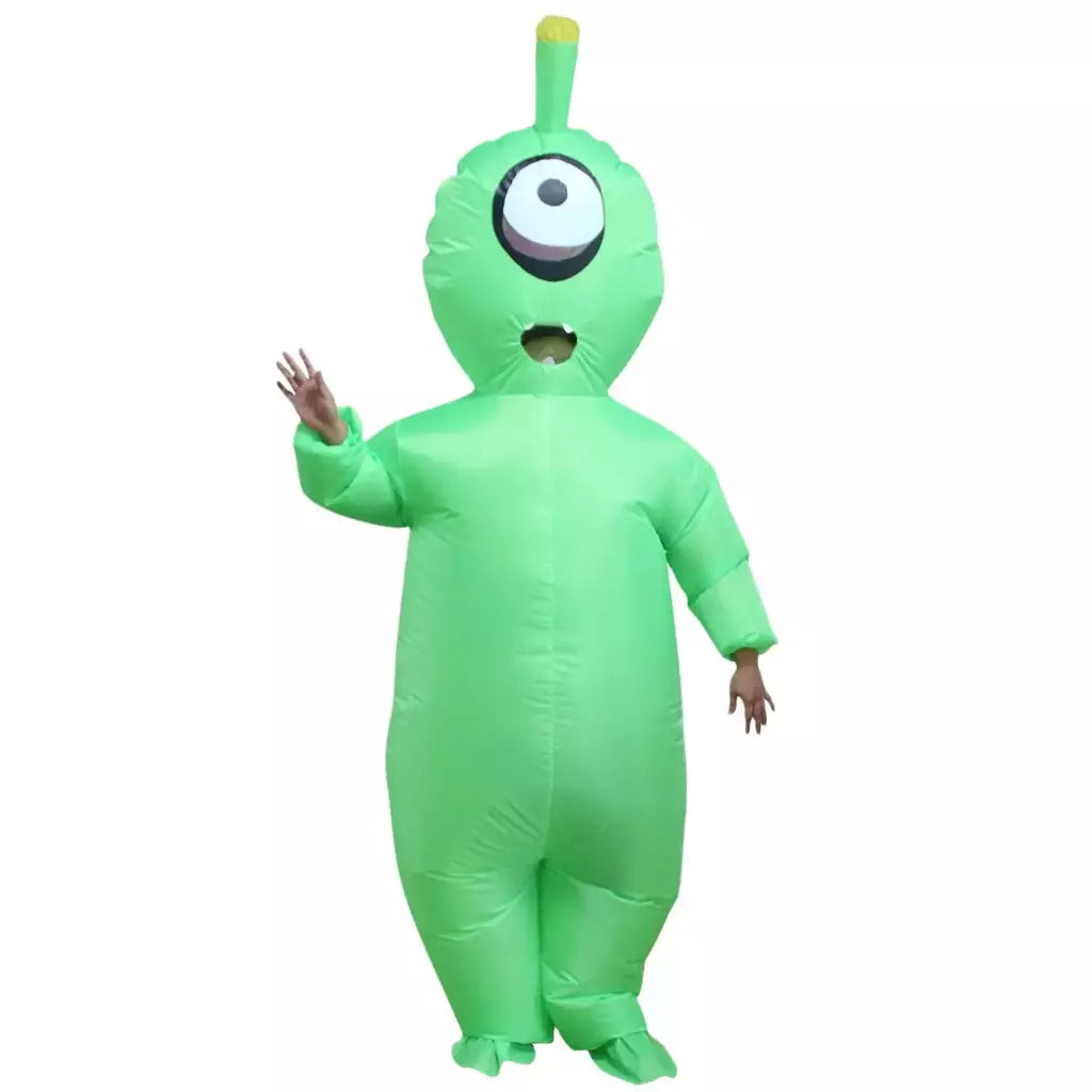 Adulto et alienígena traje inflável engraçado ternos extravagantes vestido morte fantasma purim halloween carnaval anime festa cosplay trajes