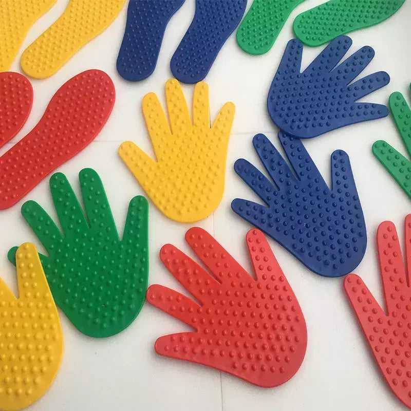 Crianças jogos criança mão pés sensorial jogar rastejando e salto atividade brinquedo jardim de infância diversão ao ar livre indoor spizeug kinder