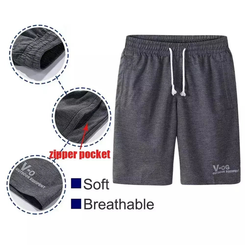 Shorts de praia soltos e respiráveis masculinos, calção casual, calça fitness confortável, moletom esportivo de basquete, calções de verão