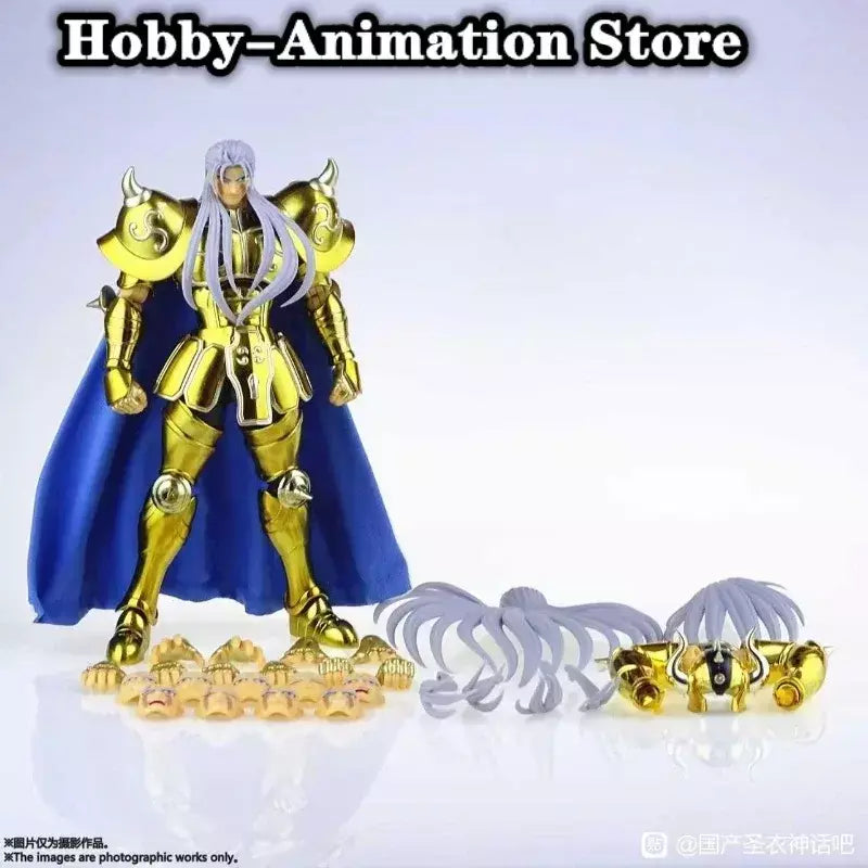 [ Em estoque ] MST Saint Seiya Myth Cloth pano de mito EX LC Tauro Hasgard The Lost Canvas Figura de ação Cavaleiros do Zodíac
