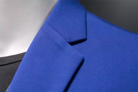 Blazer Casual de Negócios Masculino, Jaqueta Monocromática, Casacos Oversize, Smoking Masculino, Roupas de Marca, Roupas de Trabalho, Plus Size M-6XL