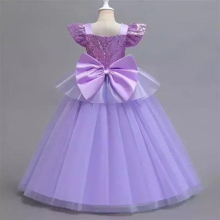 Rapunzel vestido para meninas cinderela belle vestir-se fantasia crianças aniversário princesa traje crianças roupas de festa de halloween 3-10y