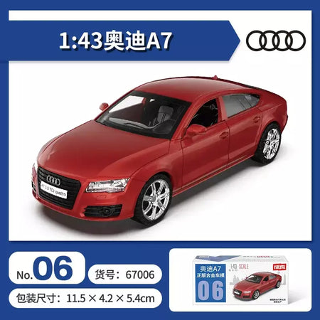 Msz 1:43 bmw m4 e-tron gt aventador modelo de suspensão carro clássico modelo de carro estático liga fundição modelo de carro coleção presente brinquedo