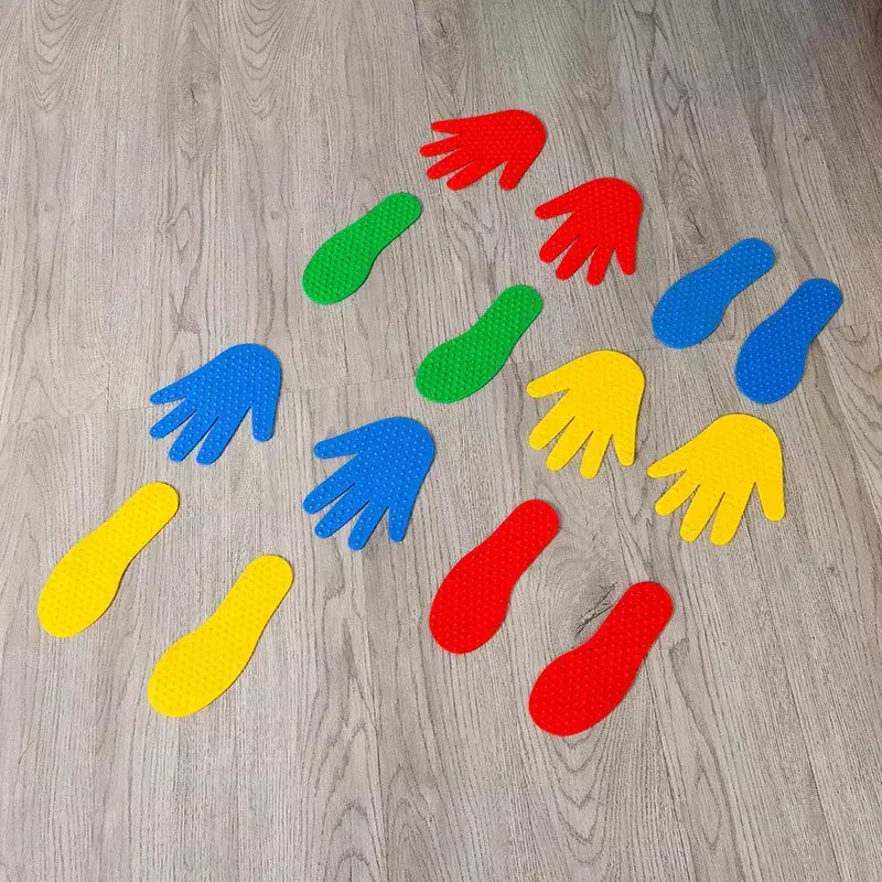 Crianças jogos criança mão pés sensorial jogar rastejando e salto atividade brinquedo jardim de infância diversão ao ar livre indoor spizeug kinder