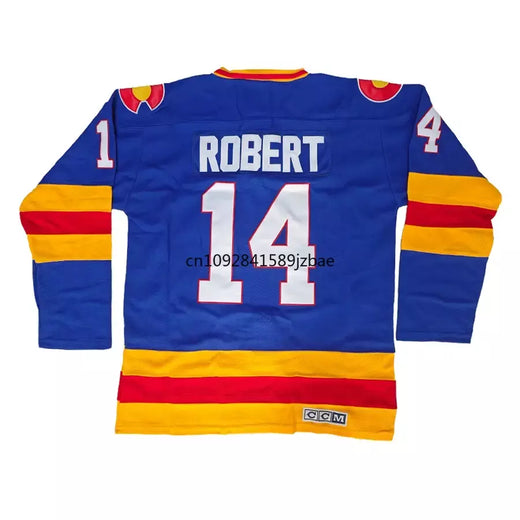 Rene Robert Jersey América Colorado Retro Camisas de Hóquei no Gelo 9 Lanny McDonald Jersey 5 Rob Ramage Jersey Tudo Costurado Us M-3XL