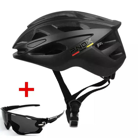 Rnox 2025 novo capacete de ciclismo ultraleve, boné de segurança para bicicleta, para mulheres e homens, equipamentos de corrida, capacetes mtb