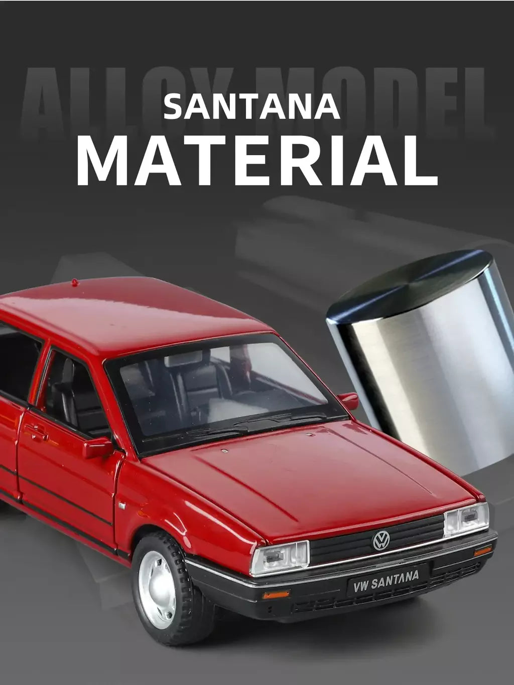 1:32 volkswagen santana liga de metal modelo fundido carro som & luz puxar para trás alta simulação carro de brinquedo das crianças presentes aniversário