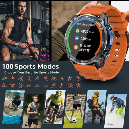 Xiaomi gps relógio inteligente com mapas offline 4gb de memória player vídeo militar esportes smartwatch masculino 30m natação à prova dwaterproof água amoled
