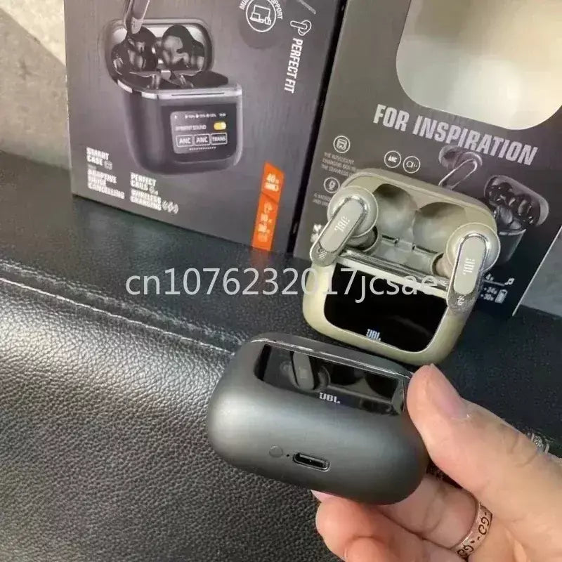 Original jbl tour pro 2 verdadeiro sem fio bluetooth fones de ouvido estéreo esportes com tela lcd inteligente versão hk