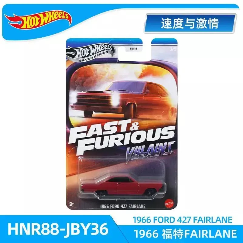 Modelo de carro Hot Wheels Fast & Furious J Series Ford Honda Hnr88 Coleção de carros de liga modelo ornamento presente genuíno personalizado