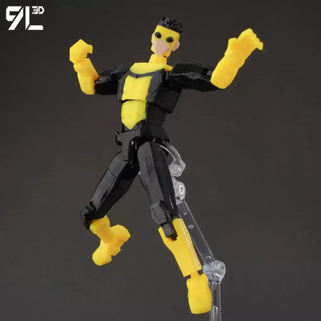 9l3d impresso invincible menino lucky13 manequim13 conquistar lex allen super-heróis anime brinquedos figuras de ação manequim modelo ornamentos