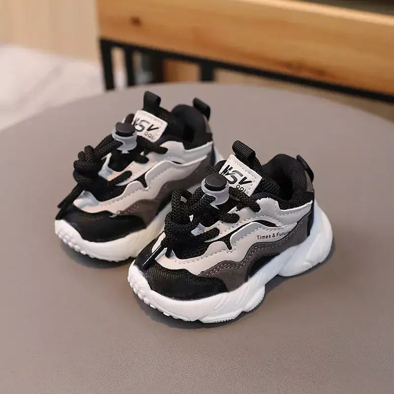 1-3 anos crianças sapatos primavera outono crianças sapatos esportivos da criança tênis unisex meninos meninas escola ao ar livre sapatos casuais