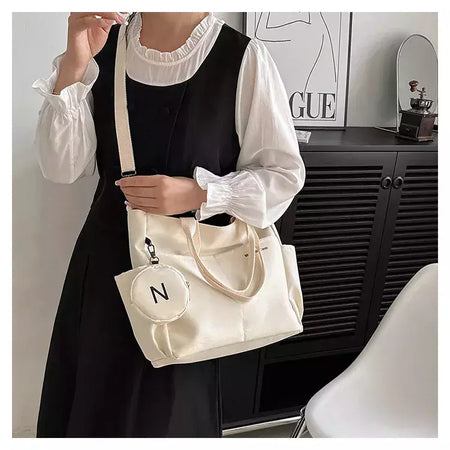 Bolsa de Ombro de Lona Japonesa para Mulheres, Crossbody Messenger Bag, Senhoras Bolsas de Mão, Bolsa Feminina, Senhoras, Tote, 2022