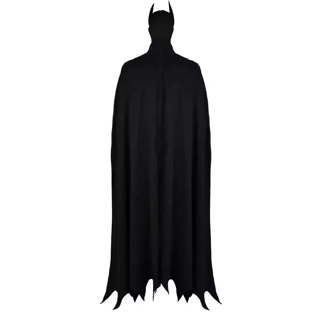 Morcego masculino cosplay traje bruce super-herói disfarce para homem adulto macacão manto máscara de morcego bodysuit halloween carnaval festa roupas