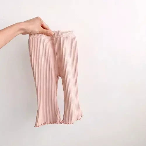 Calças de bebê verão calças finas recém-nascidos menino estiramento da criança meninos menina roupas cor sólida roupas infantis para crianças