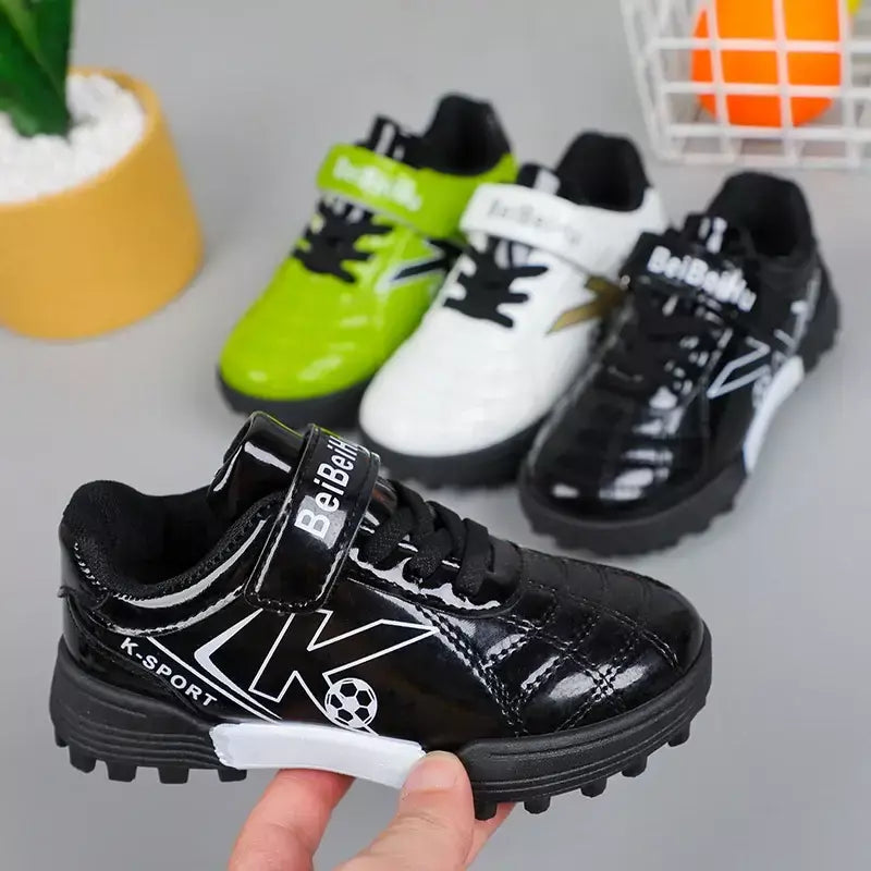 Chuteiras de futebol para crianças 2024 novas crianças chuteiras de futebol moda sapatos de futebol de solo firme