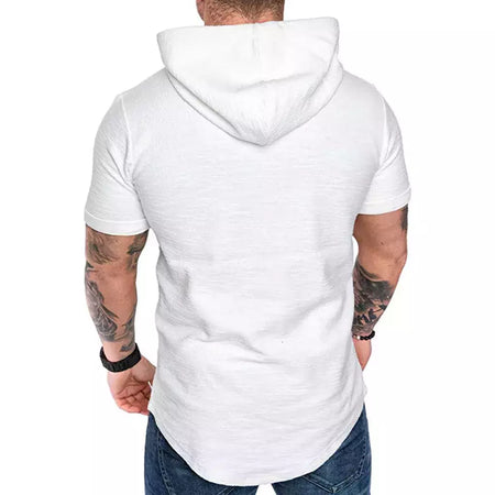 MRMT-moletons de manga curta para homens, moletom masculino com capuz casual, moletons monocromáticos, novidade nova, 2022, 2024