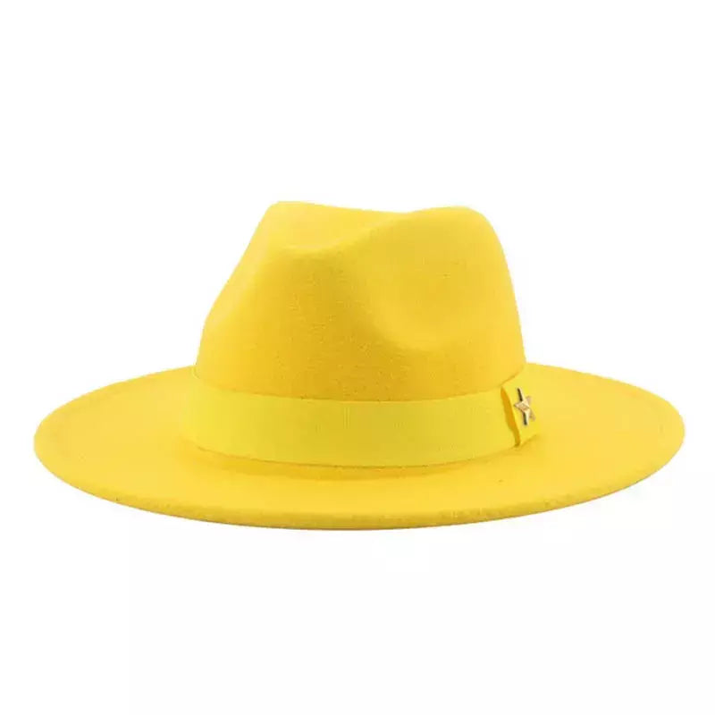chapeu feminino chapeu chapeu masculino gorro Chapéu fedora mulheres fita banda homens chapéus de aba larga igreja casamento clássico bege branco chapéu do inverno das mulheres dos homens 2021 new gorras hombre