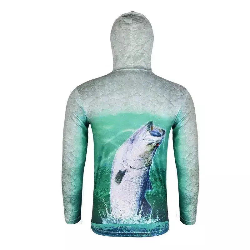 2025 sublimação meio zíper fino ajuste hoodie personalizado venda quente impressão camisa de pesca à prova ultravioleta torneio camisa de pesca