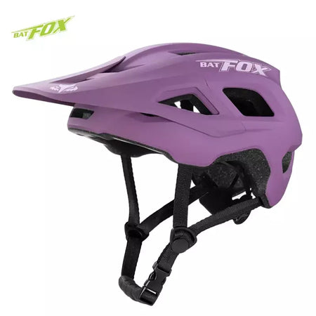 Batfox capacete de bicicleta mtb ajustável, leve, respirável, forro confortável, esportes ao ar livre, chapéu seguro para homens e mulheres, capacete de ciclismo