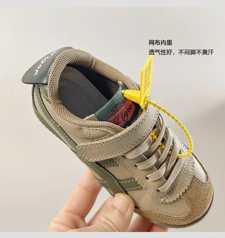 Forrest gump infantil sapatos 2024 nova marca na moda sapatos infantis para meninos, sola macia meninas sapatos esportivos casuais