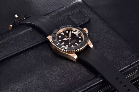 Pagani design esportes masculino relógio de pulso mecânico safira luxo relógio automático para homem aço inoxidável à prova dwaterproof água