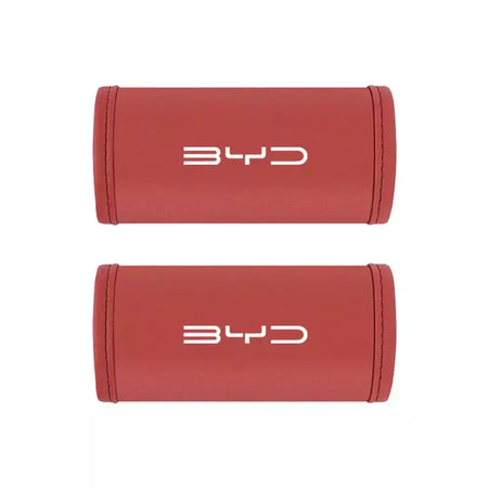 2 pçs carro anti deslizamento puxar luva interior do carro alça de couro protetor capa para byd tang s7 g3 m6 f3 atto 3 e6 qing yuan canção f3r