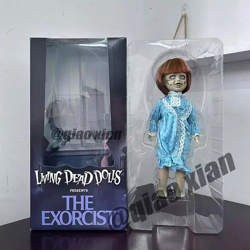 30cm mezco horror vivo morto bonecas figura o exorcista conjunta móvel figura pvc modelo dos desenhos animados figura brinquedo presentes de aniversário