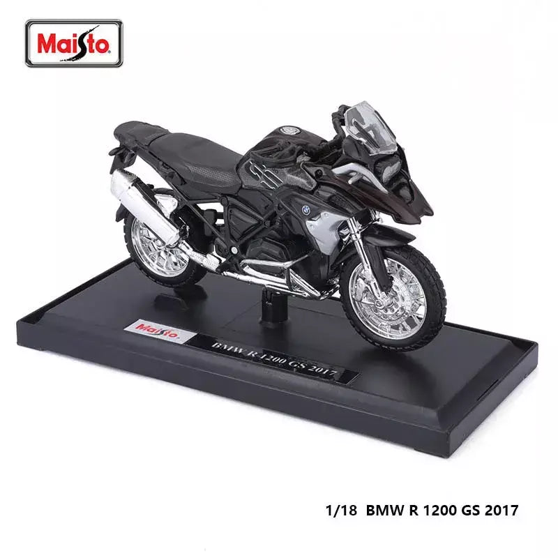 Maisto 1:18 bmw 1250gs r ninet scrambler tanque de combustível liga modelo da motocicleta genuíno estático diecast modelo colecionável presente brinquedo