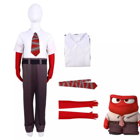 Newanime filme dentro para fora alegria cospaly traje alegria raiva medo cos roupas para adultos crianças halloween palco desempenho traje