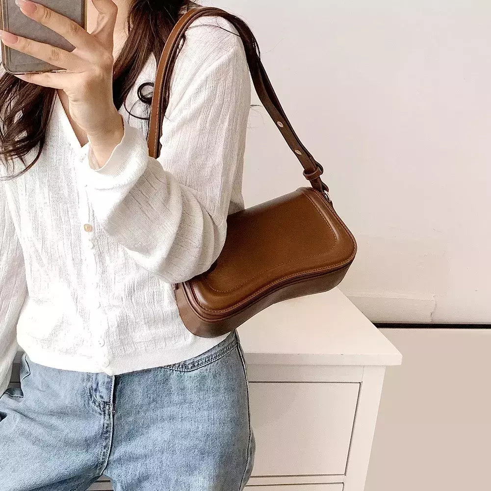 Bolsa de ombro portátil para mulheres, axila, sacolas de designer, bolsas e bolsas de luxo, bolsa axilas fashion