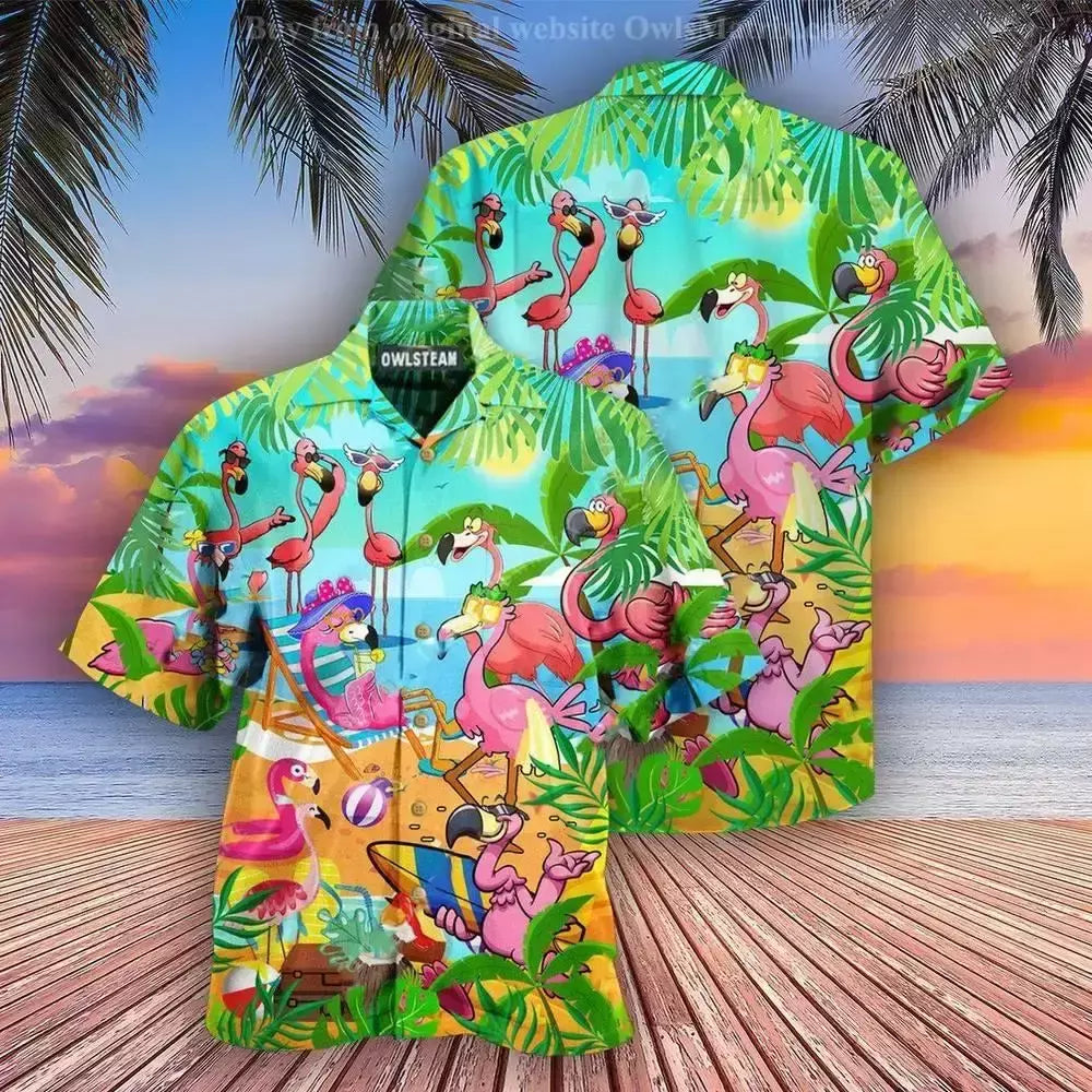 Camisas havaianas 3d impresso praia baile de formatura manga curta cubana beachwear y2k roupas casuais estilo vintage