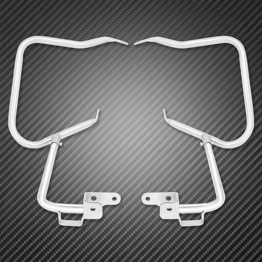 Alforje traseiro da motocicleta suporte barras de guarda kits barra de suporte de aço para harley touring cvo road electra street glide 2014-2022