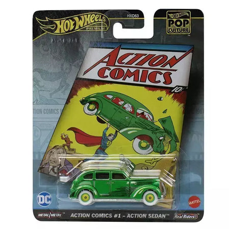 Original rodas quentes 2025 cultura pop Hxd63-L série lamborghini de volta para o futuro modelo de carro crianças brinquedos modelo carro coleção presente
