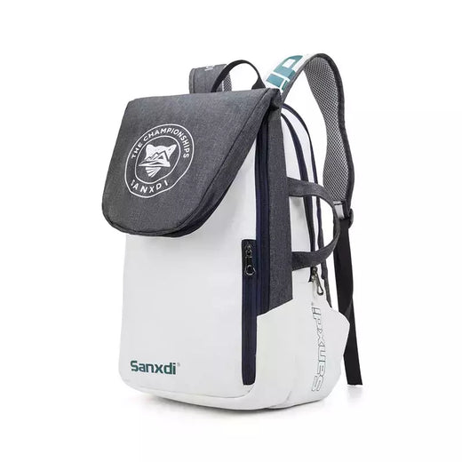 Mochila de remo de tênis dobrável para homens Squash Badminton Racket Bag Bolsa de transporte de raquetebol Sacos esportivos de grande capacidade