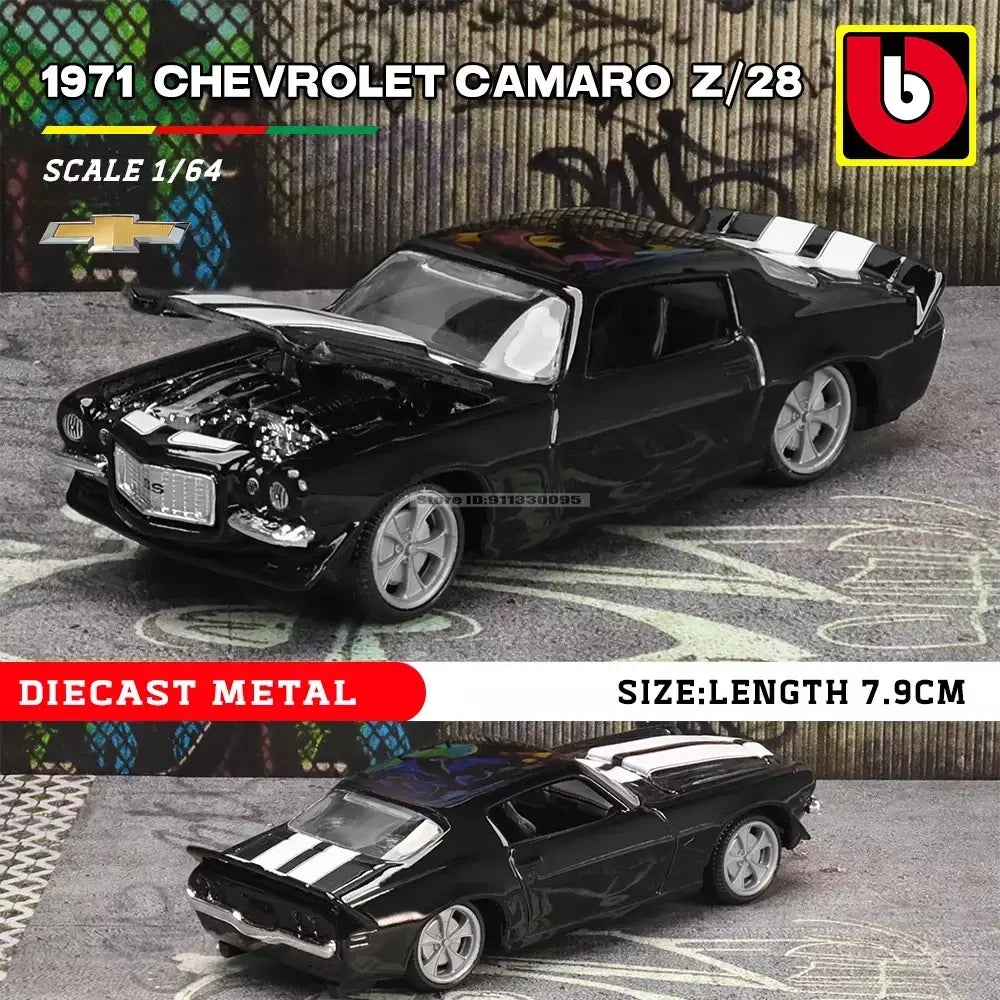 Bburago 1:64 ônibus volkswagen porsche ford mustang audi bmw liga carro de luxo fundição modelo de carro brinquedo coleção presente